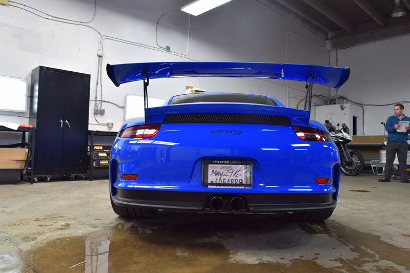 VooDoo Blue Porsche