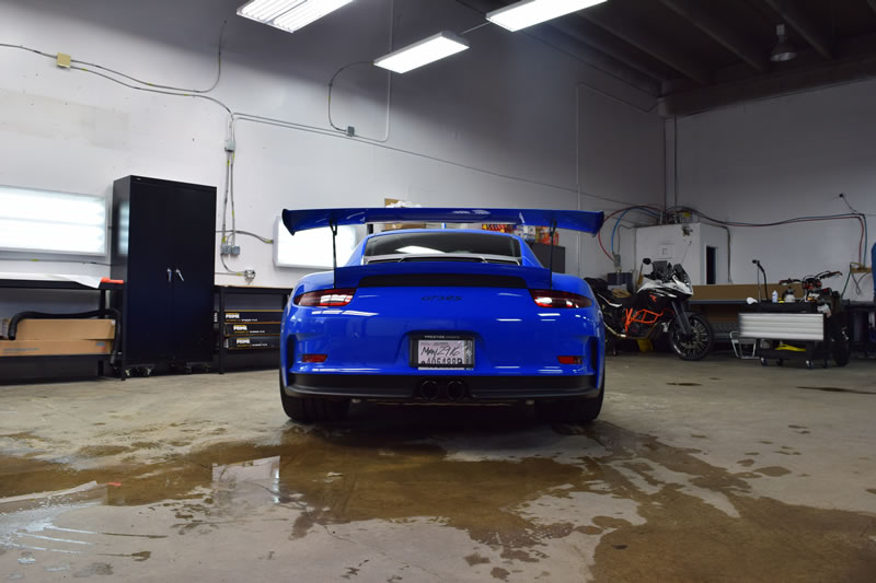 VooDoo Blue Porsche