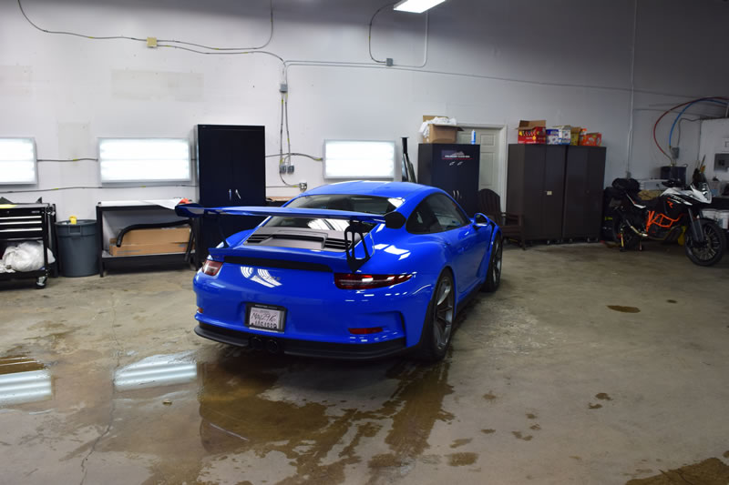 VooDoo Blue Porsche