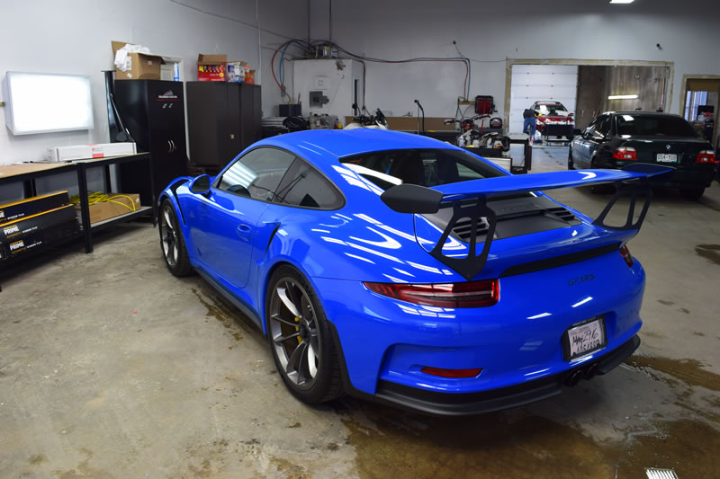 VooDoo Blue Porsche