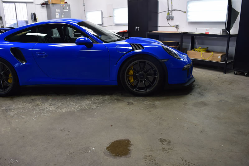 VooDoo Blue Porsche