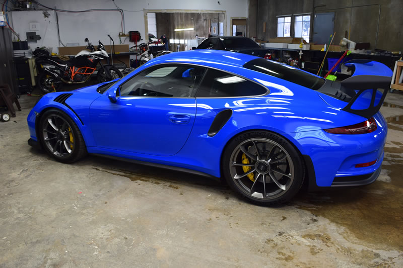 VooDoo Blue Porsche