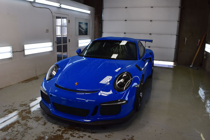 VooDoo Blue Porsche