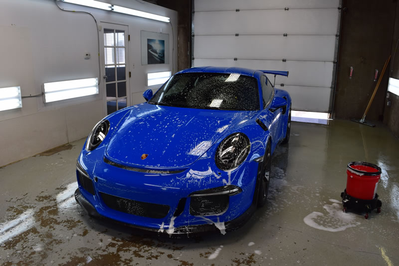 VooDoo Blue Porsche