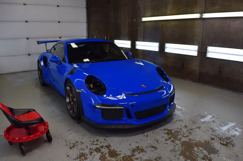 VooDoo Blue Porsche