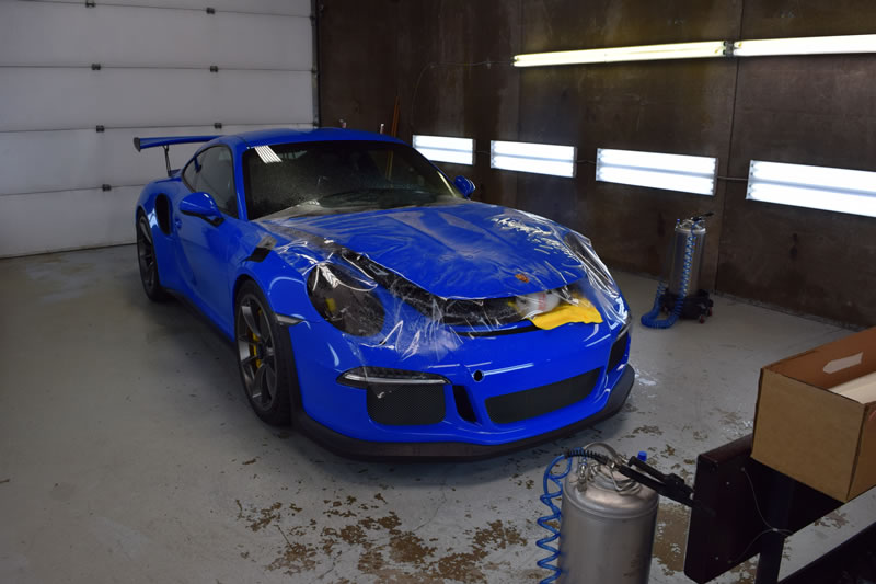 VooDoo Blue Porsche