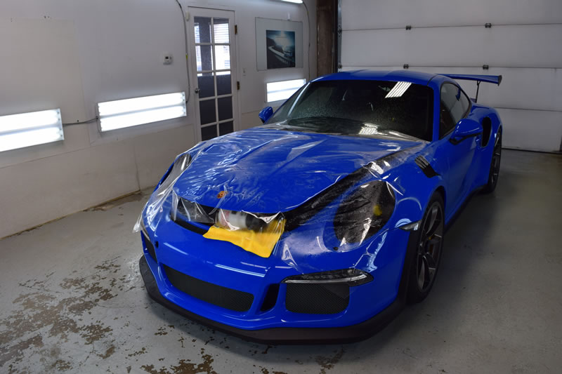 VooDoo Blue Porsche