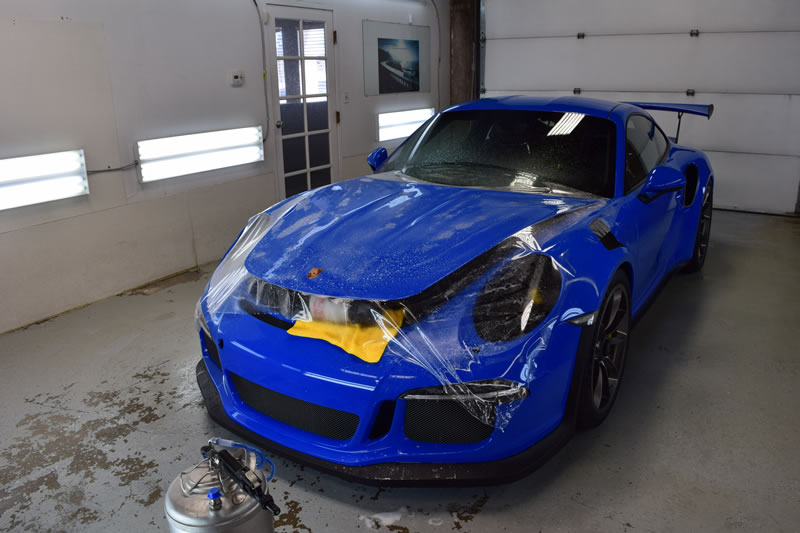 VooDoo Blue Porsche