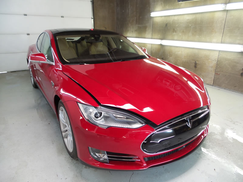 Tesla model S 24 plat and bumper