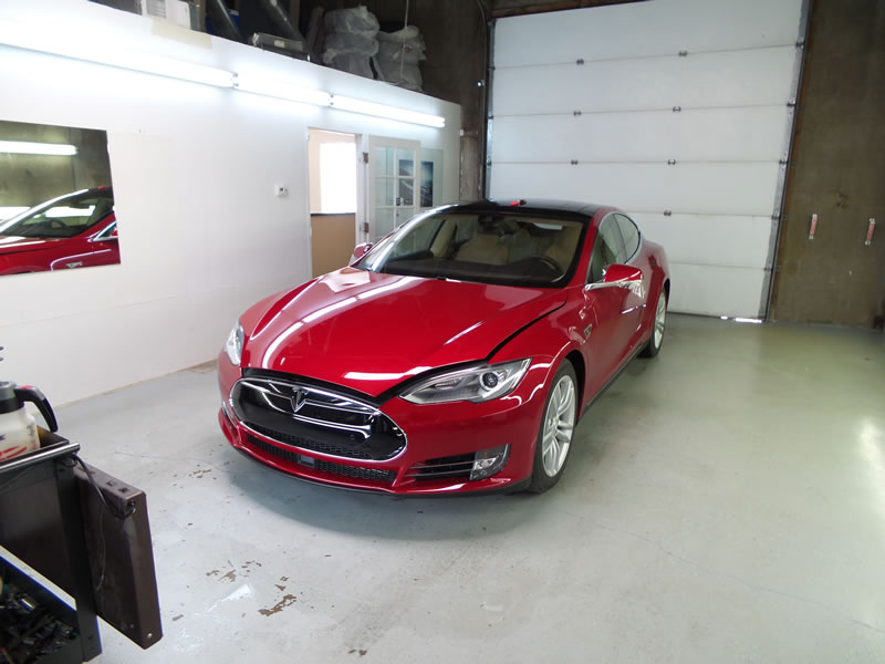 Tesla model S 24 plat and bumper