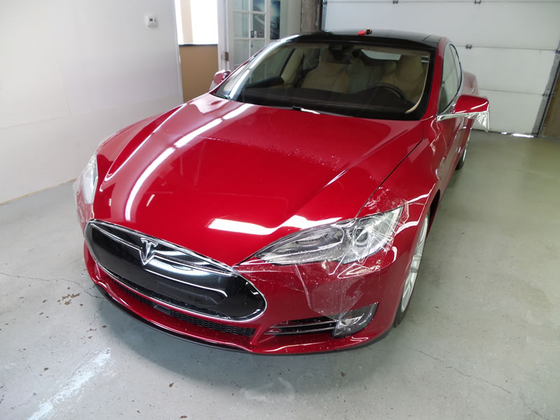 Tesla model S 24 plat and bumper