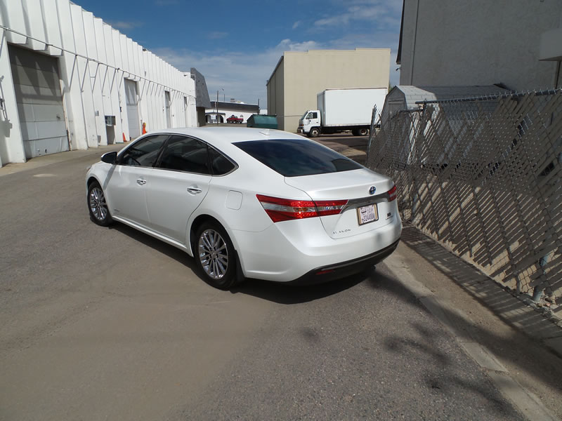 2014 Camry 24 plat pkg bumper and tint