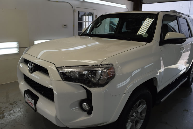 Toyota 4runner plat and bumper White