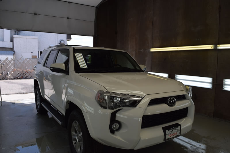 Toyota 4runner plat and bumper White