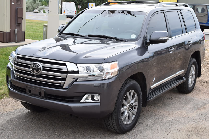 Toyota land cruiser 18plat and bumper tint