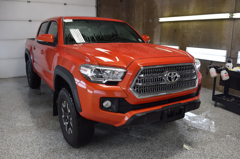 Toyota Tacoma Orange