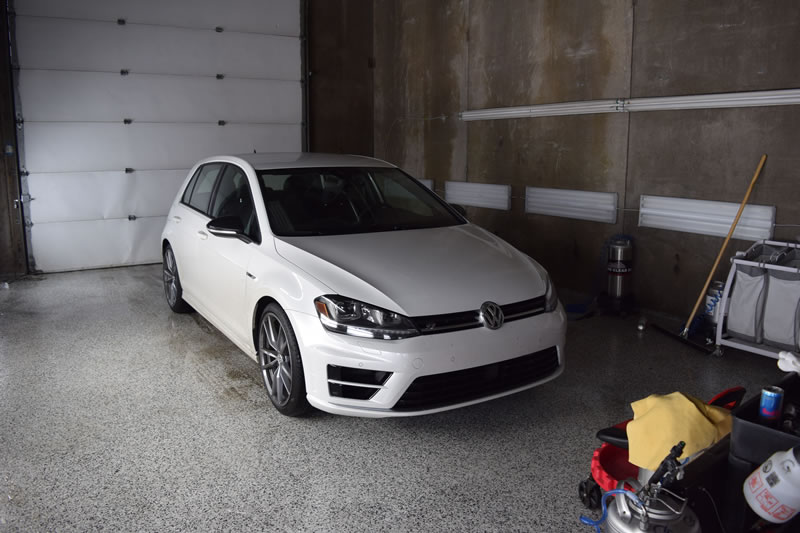 VW Golf White