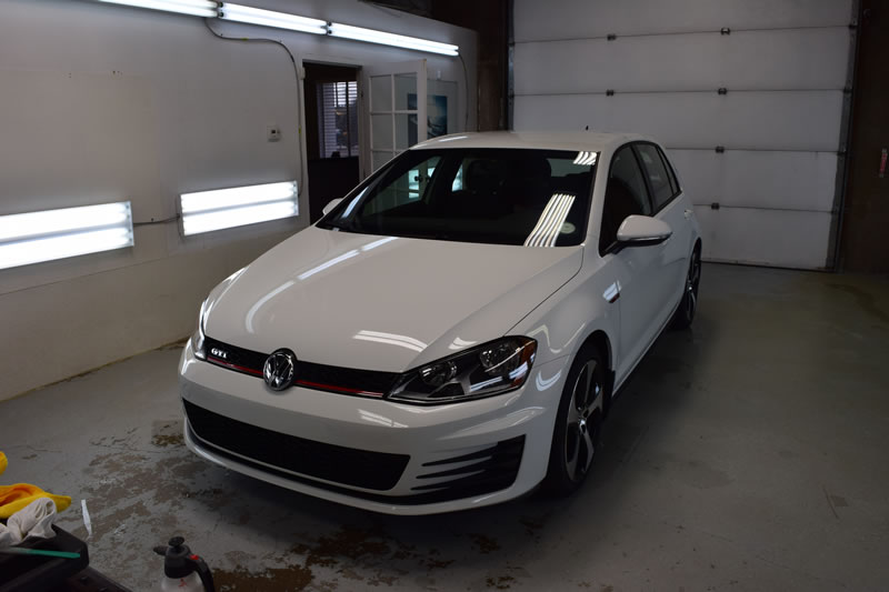 VW GTI White