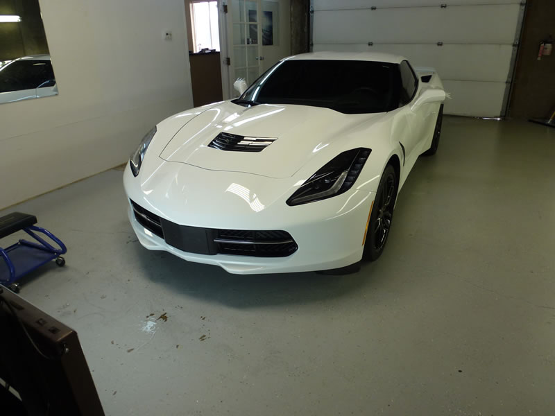 2014 White Corvette