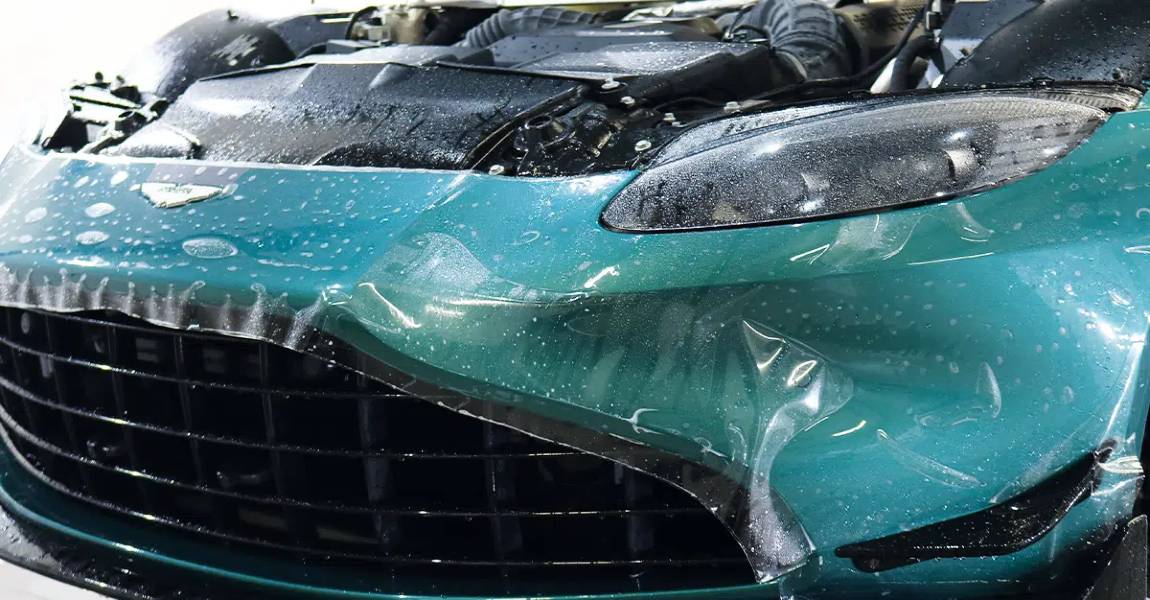 Seek Professional Help for PPF Issues on teal car