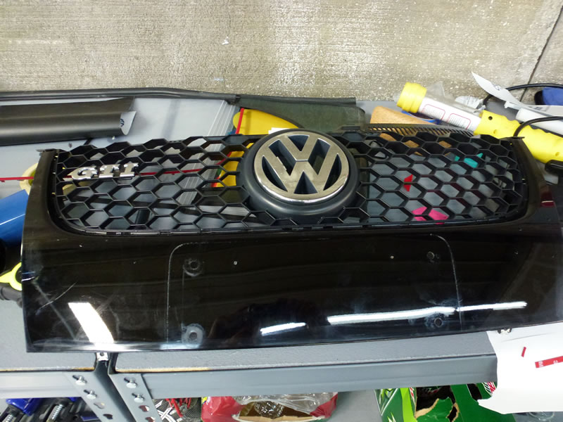 VW GTI Carbon Fiber Wrap