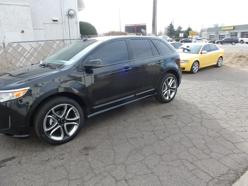 2013 Edge 24″ Platinum Pkg, Bumper, & Tint