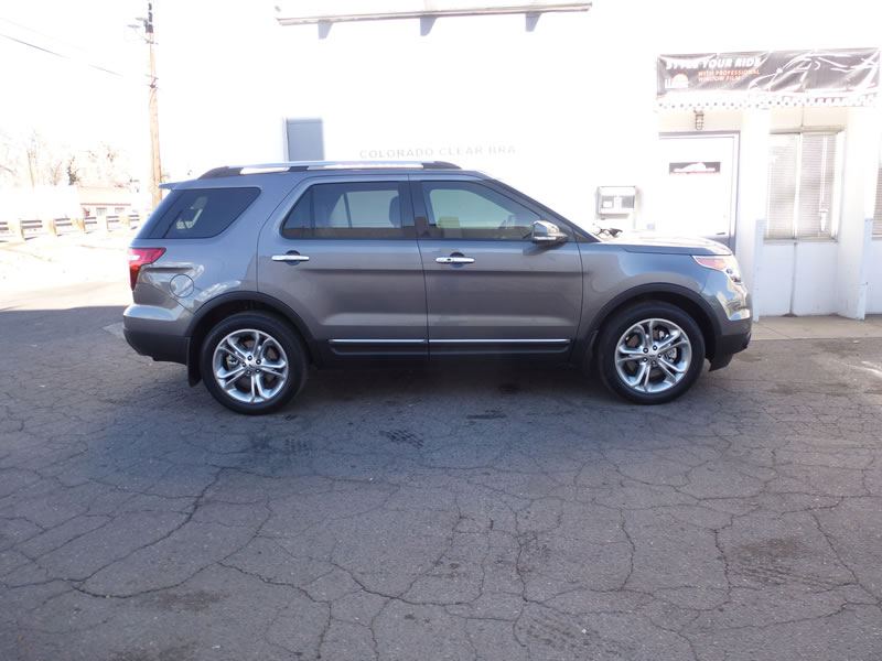 2013 Explorer 18″ Platinum package & Tint