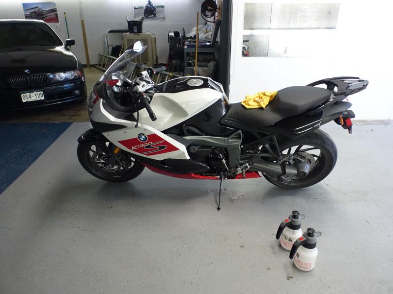 2013 BMW K1300S motorcycle tank Ultimate