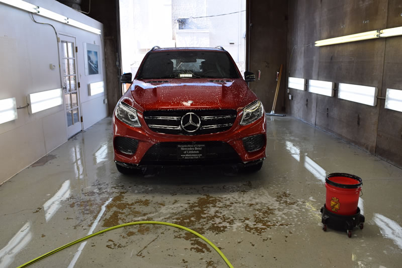 Mercedes GLE350 Red