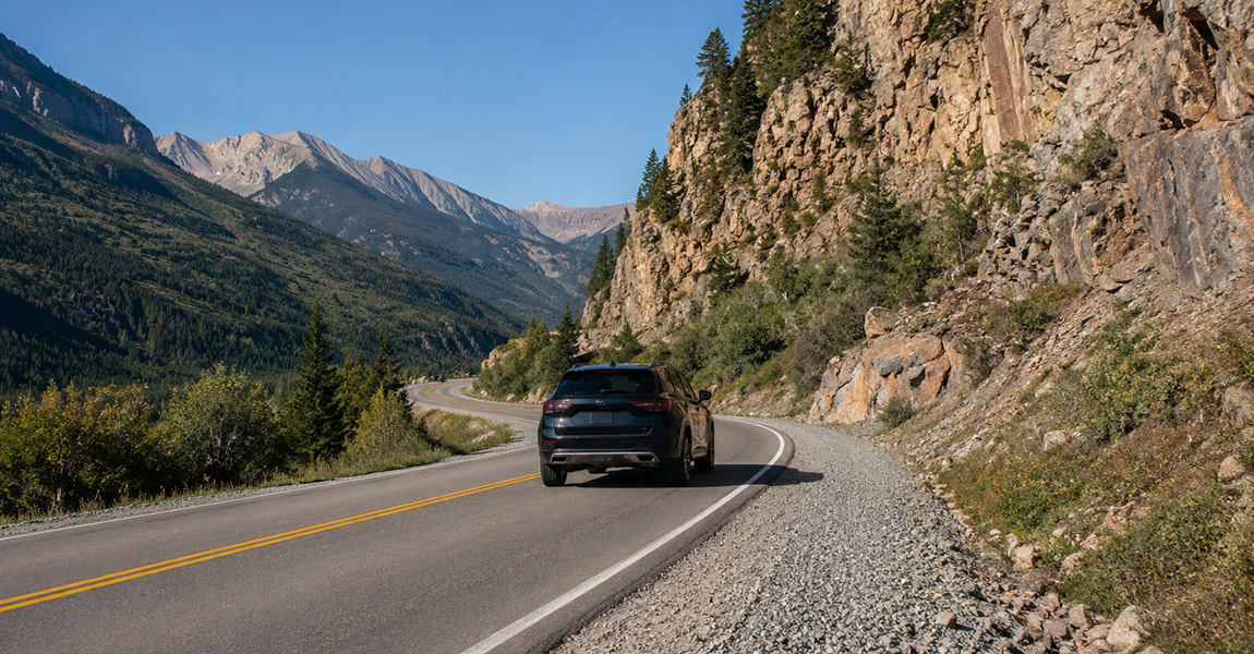 Colorado Highways Most Likely to Damage Your Car's Paint